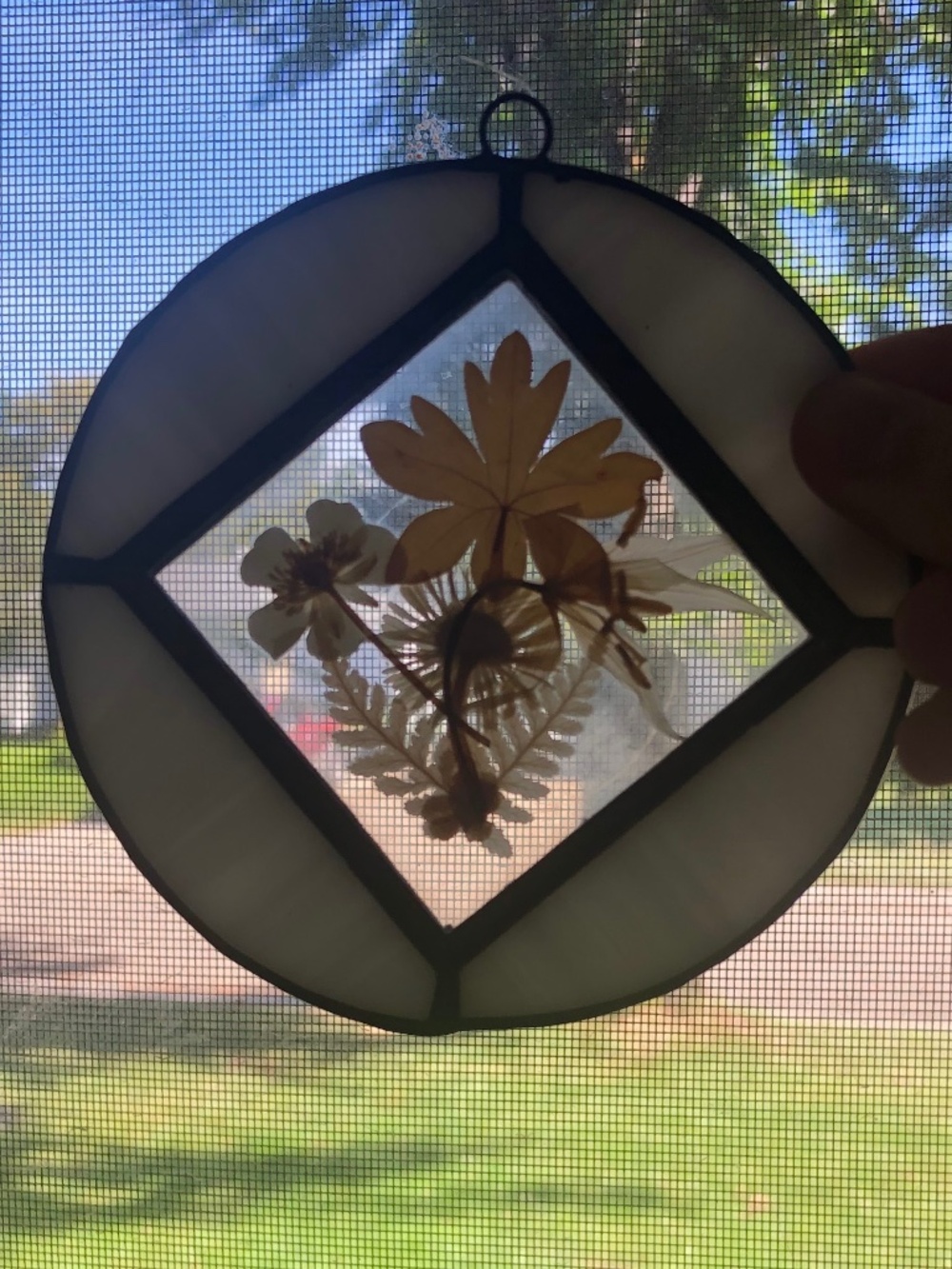 Beautiful vintage painted sun Cather